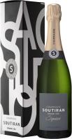 Шампанское Soutiran, "Signature" Grand Cru Brut, Champagne AOC, gift box