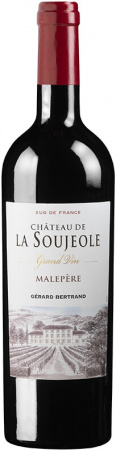 Вино Gerard Bertrand, "Chateau de la Soujeole" Rouge, Malepere AOC, 2017