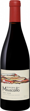Вино Domaine de Mouscaillo, Pinot Noir, Haute Vallee de l'Aude IGP